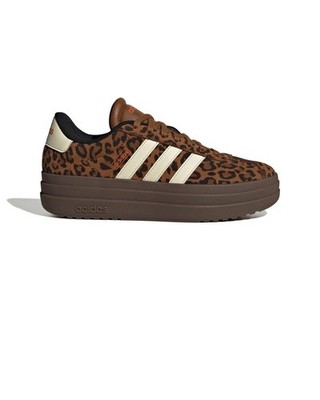  Adidas VL Court Bold Platform Leopard Sportswear Damen Sneaker Schuhe 
