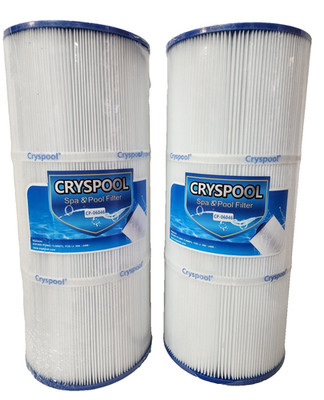 Cryspool 06046 Filter Compatible 60 Sq. Ft Spa Filter Cartridge, 2 Pack