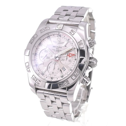 with paper BREITLING Chronomat GMT AB0410 Chronograph Automatic Men's B#141784 - Picture 2 of 8