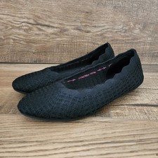 Skechers Women Cleo 2.0 Black Casual Flats Ballerina Size 9