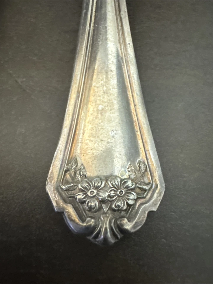 Juego de 6 tenedores de ensalada International Silver Winthrop KENSINGTON 1912 Silverplate Foto 2 de 4