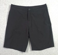 prAna Board Shorts Mens 30 Black Breathe Athletic Stretch Quick Dry Swim Trunks