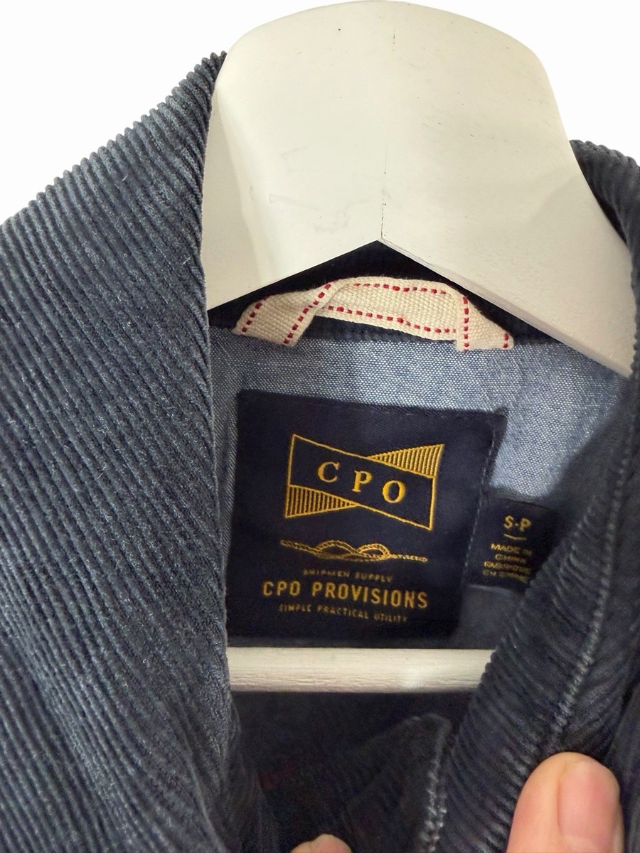 CPO Provisions Red Trucker Canvas Zipper Expedition Cotton Jacket Small Mens Red View 4