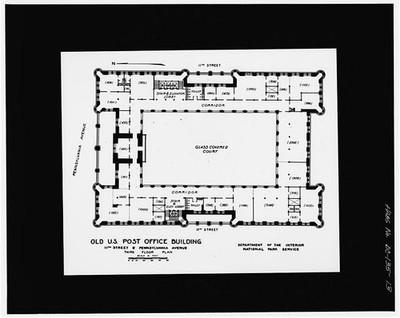 U.S. Post Office Department,1100 Pennsylvania Avenue Northwest,Washington,DC,12