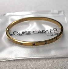 Louise Carter 14K Gold Plated 4mm Vina Bracelet 2.3"