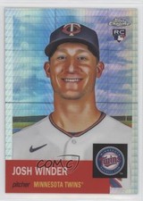 2022 Topps Chrome Platinum Anniversary Prism Refractor Josh Winder #115 1s8
