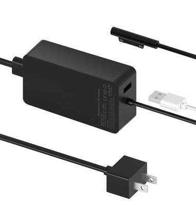 Upgraded Power Supply Adapter 65W Surface Pro Charger for  Surface Book Laptop