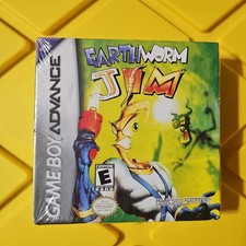 Earthworm Jim 1 (Nintendo Game Boy Advance GBA) NEW Sealed