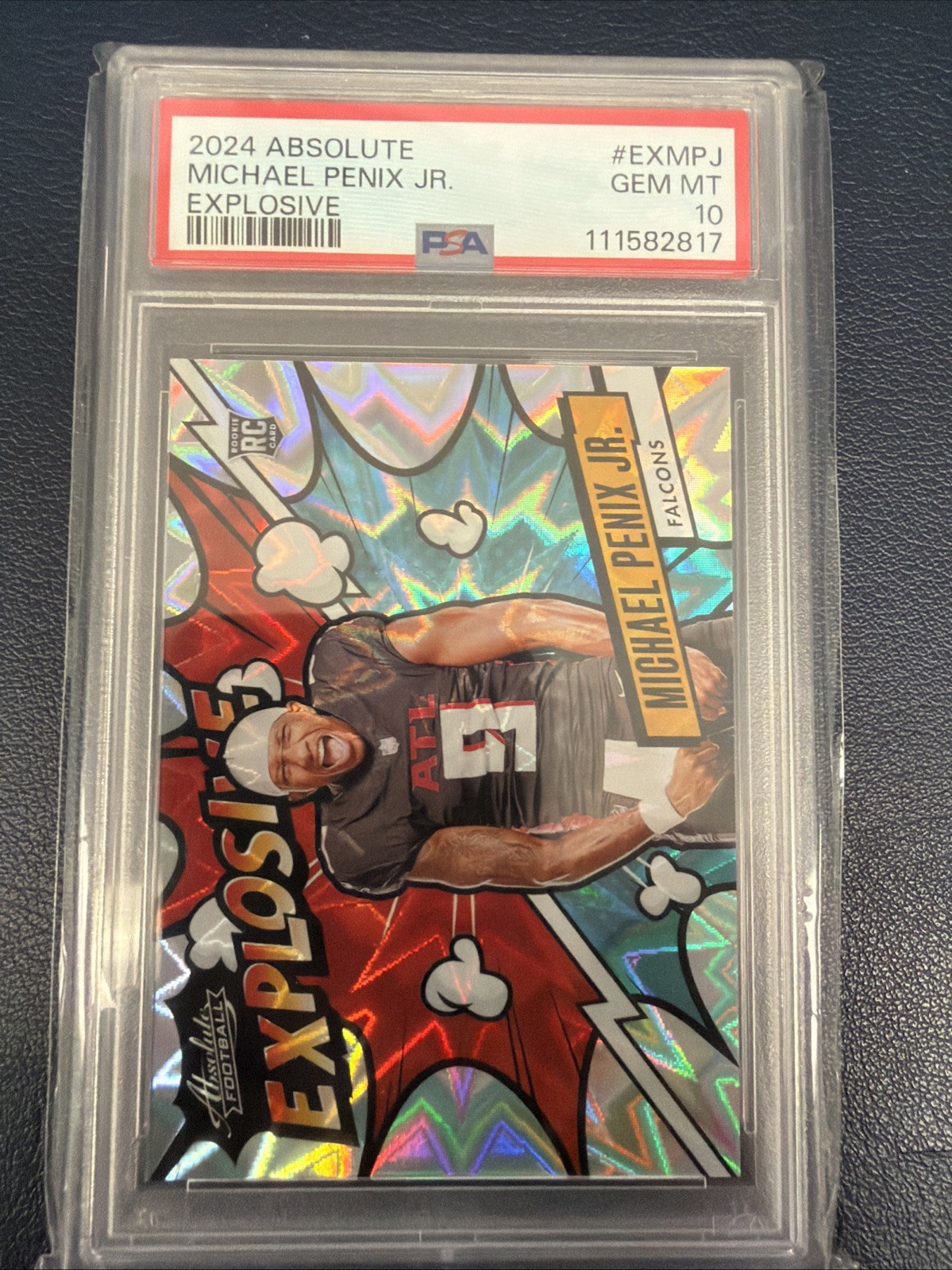 Michael Penix Panini Absolute Explosive #EXMPJ Base