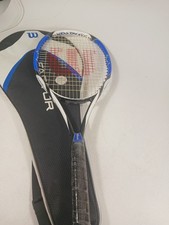 Wilson K Factor: racchetta da tennis Pro Six: con custodia: impugnatura 4 3/8: nuova