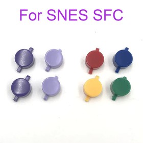 1-5set For Nintendo SNES Super Famicom NES Replacement Plastic Buttons A B X Y F
