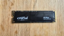 Crucial P3 4TB NVMe M.2 SSD – 98% Health – PCIe Gen3 – Fully Working