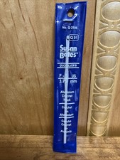 Susan Bates Quicksilver Aluminum Crochet Hook Size F/5, 3.75mm, NIP