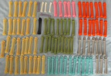 Vtg Spin Arm Swing Perm Permanent Rods Curlers Lot of 98 Toni Rollers Large