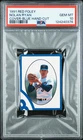 PSA 10 GEM MINT 1991 RED FOLEY STICKER NOLAN RYAN RANGERS BLUE COVER 40376 B259