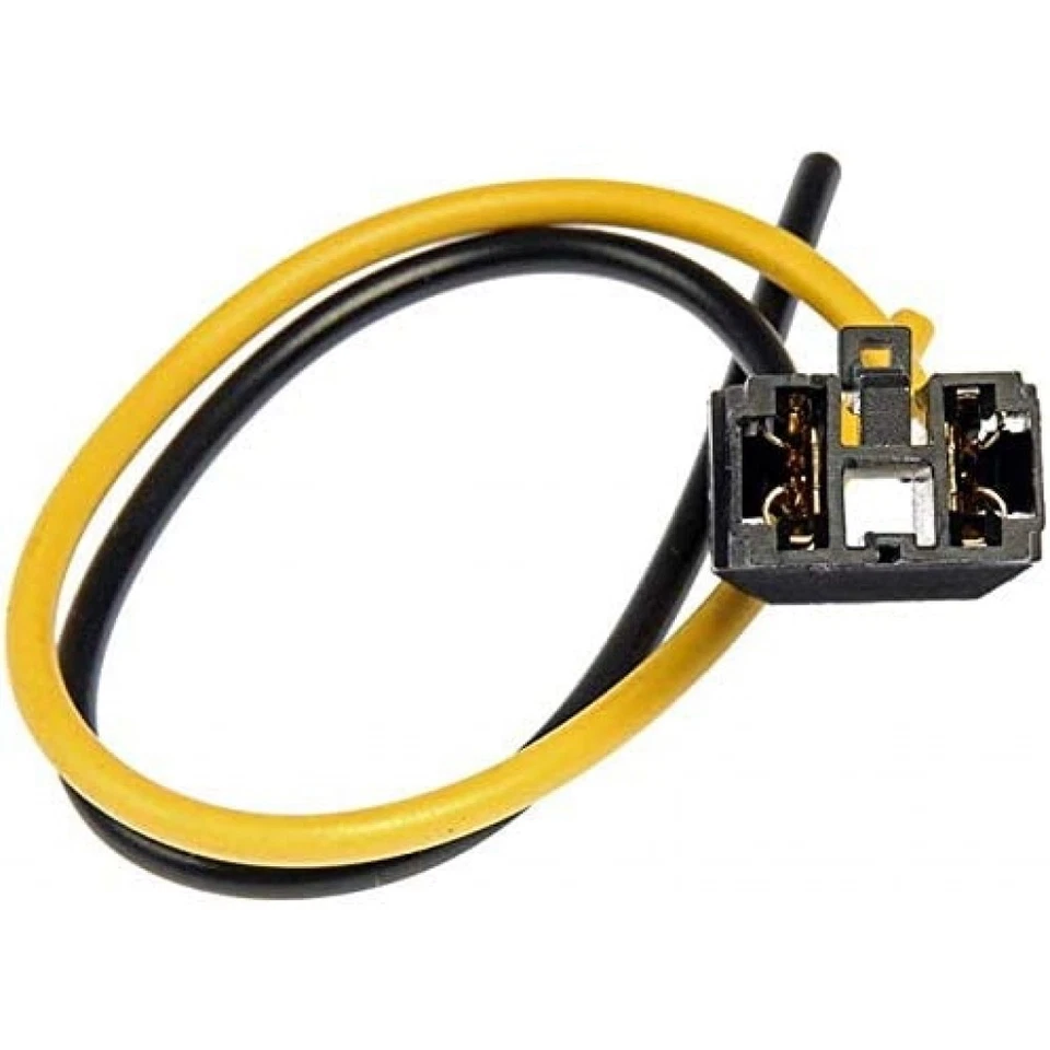 For Volvo S80 2000-2005 Headlight Socket Spade Type Female Terminal 2 Pcs. Wire Foto 2 de 4