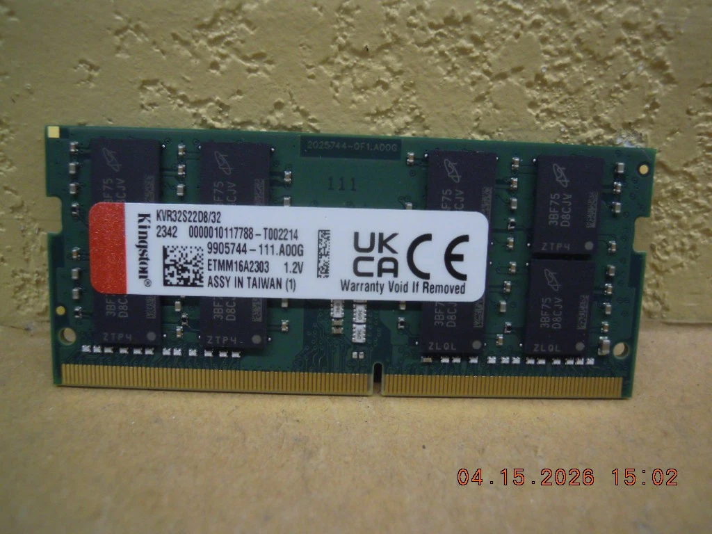 美品 DDR4 SODIMM 32GB(16GB×2) Kingston メモリ Yahoo!オークション - DDR4メモリ 32GB(16GB2枚組) Kingston CBD32D4U2