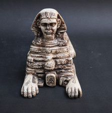 Rare Ancient Egyptian Pharaonic Sphinx  Statue Antique Antiques Unique BC