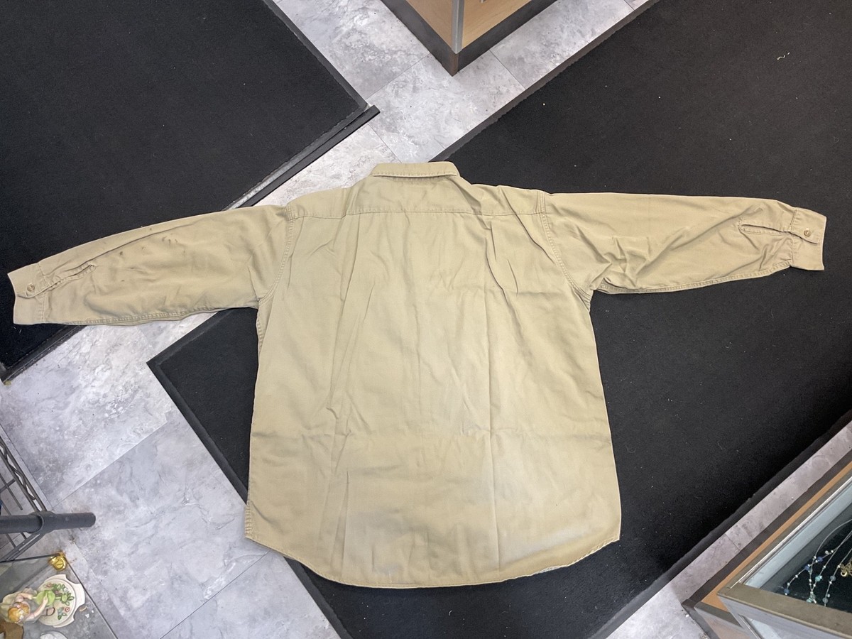 schaefer uniform shirt 17-1/2 inch neck property of par X uniform service corp View 2