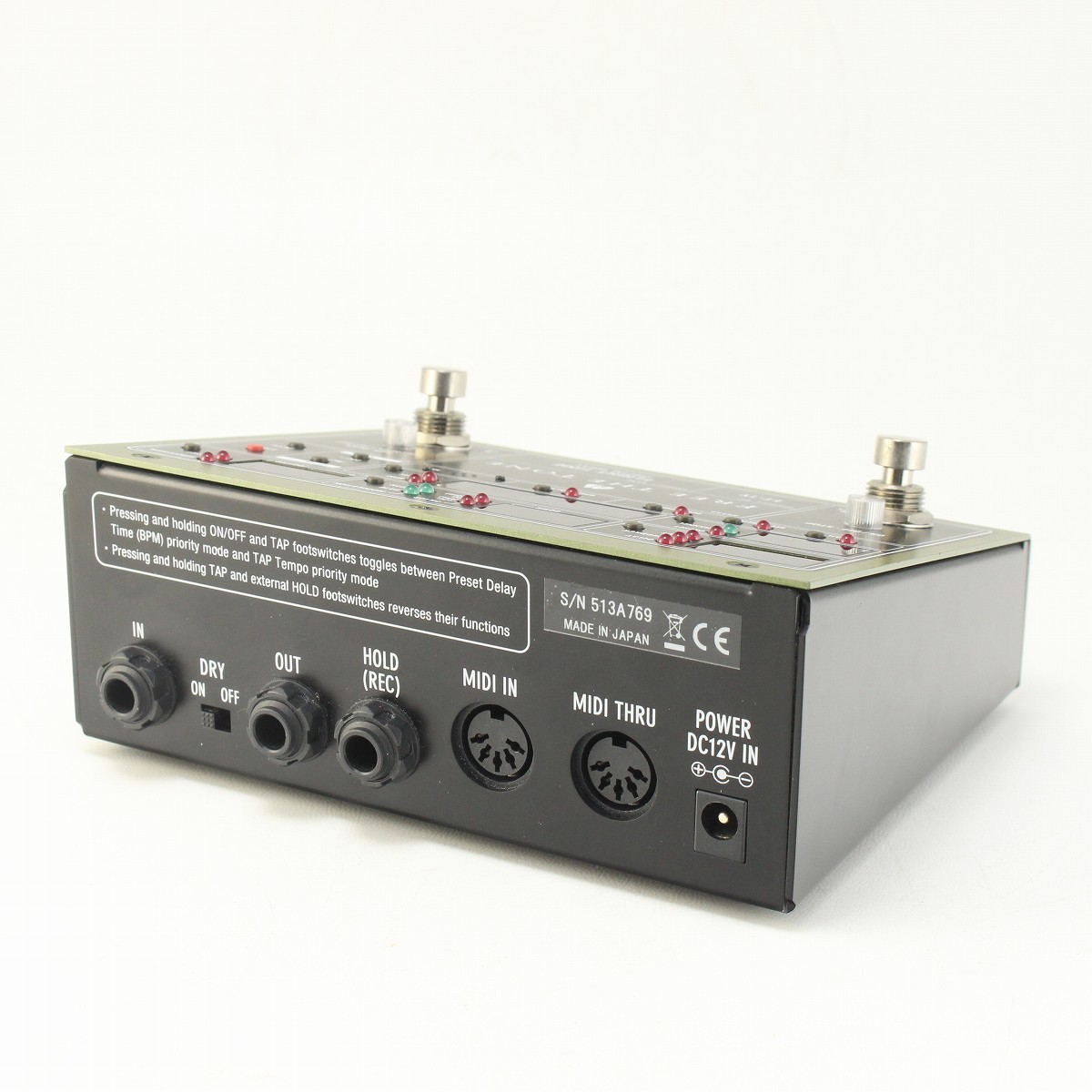 FREE THE TONE FT-1Y Flight Time Digital Delay [SN 513A769