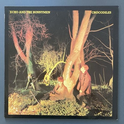 Echo & the Bunnymen Crocodiles 1980 Korova New Wave Post Punk Vinyl Lp