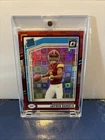 2024 Panini Donruss - Jayden Daniels #389 Optic Preview Red Pandora Prizm (RC)