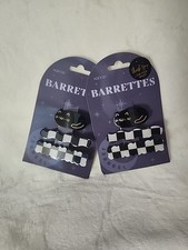Cat Hair Barrette Clips, 6 Clips