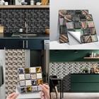 Humidity Wall Stickers Oilproof For Kitchen Mosaic Wall Tiles New Arrival Au