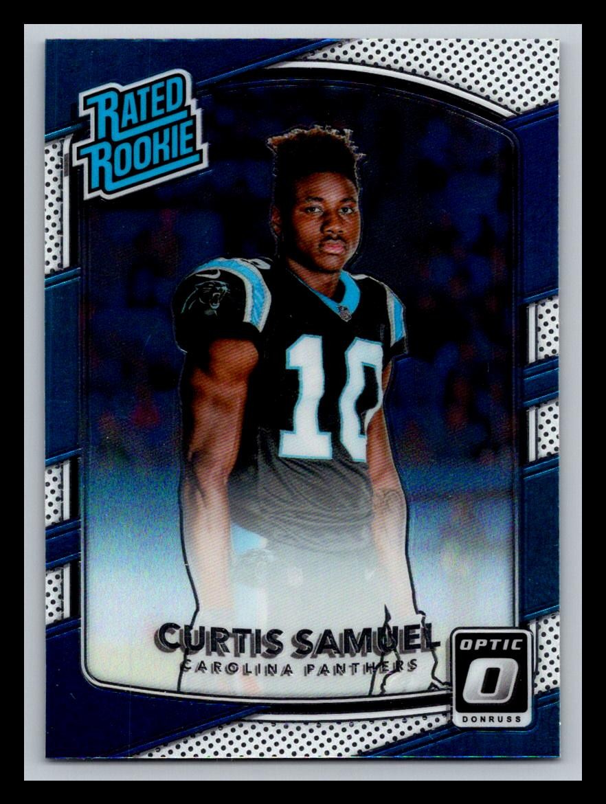 2017 Donruss Optic #196 Curtis Samuel Carolina Panthers Rookie