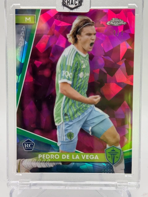 2024 TOPPS CHROME MLS PEDRO DE LA VEGA 1/1 PADPARADSCHA RC