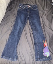NWOT Disney Store Denim Princess Jeans Size 8 Little Mermaid Ariel