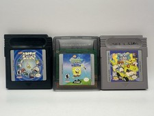 SpongeBob Spatula Rugrats Movie Time Travelers Game Boy Nickelodeon LOT Bundle