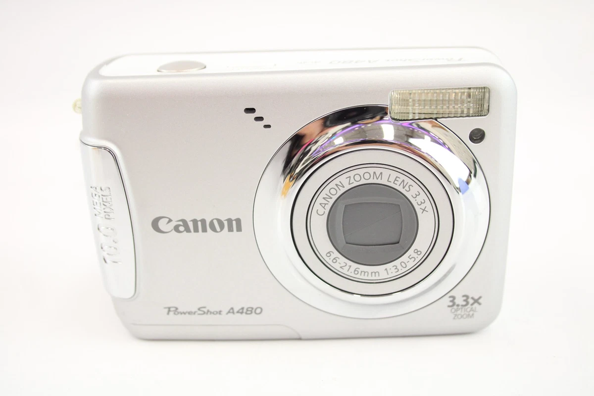 Canon PowerShot A480 シルバー Three New Powershots From Canon, A470, A580 And A590 IS