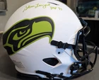 Steve Largent Seattle Seahawks Signed Helmet "HOF 95" Beckett BAS Auth