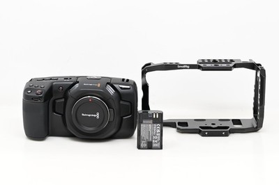 Blackmagic Design Pocket Cinema Camera 4K w/ SmallRig Cage #133