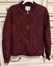 Aeropostale Puffer Jacket Womens Quilted Zip-up Jacket - Very nice Size Small