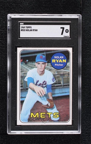 1969 Topps Nolan Ryan #533 SGC 7 HOF