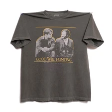 Good Will Hunting Movie Tee Gus Van Sant 1997 Film Robin Williams College XL