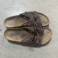 Birkenstock Granada Black Double Straps Slide Sandals EU 40 Ladies 9 Women  s