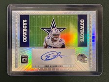 2025 Panini Optic Eric Kendricks Hashmarks Auto HM-EK Cowboys SP Autograph