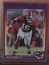 2024 Score - Rookies Dallas Turner #308 Red (RC)