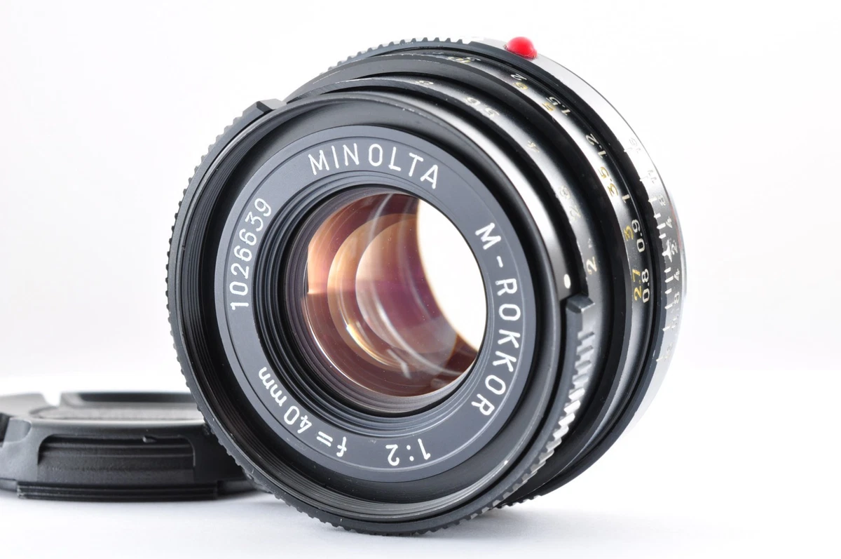 Minolta M Rokkor 40mm F2 for sale | eBay