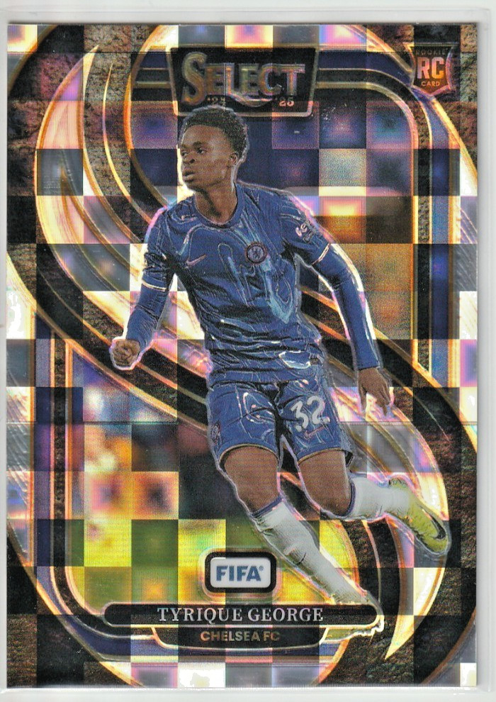 2024-25 Panini Select FIFA - Tyrique George Mezzanine #117 Pandora Prizm RC