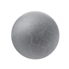 Japan NEW Plotter Globe Gray 77716948 Political Paper Map 15cm Diameter