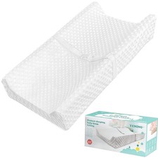 Small Changing Pad Mini 23 x 13 with Washable Cover Waterproof Baby Diaper Ch...