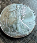 2014 $1 American Silver Eagle BU - 1 oz .999 Fine Silver Coin