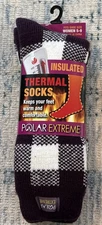 Polar Extreme INSULATED Thermal Women's Socks 5-9 Shoe Size - New