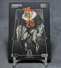 Pete Alonso SNOWBEAR - Steel 2025 Bo Jackson Battle Arena TCG Card #152 Mets
