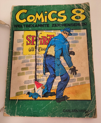 Comics 8 Carlsen Will Eisner Spirit Romeo Brown Rug Transom Feuerauge 1975