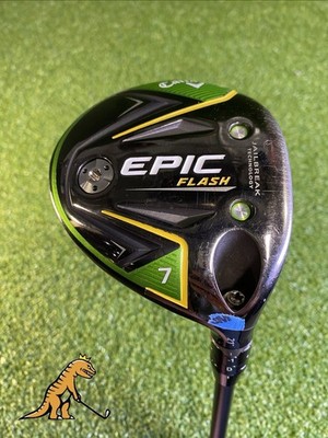 Tour Issue TC Callaway Epic Flash 21* 7-Wood KBS TD 80g Extra Stiff Graphite